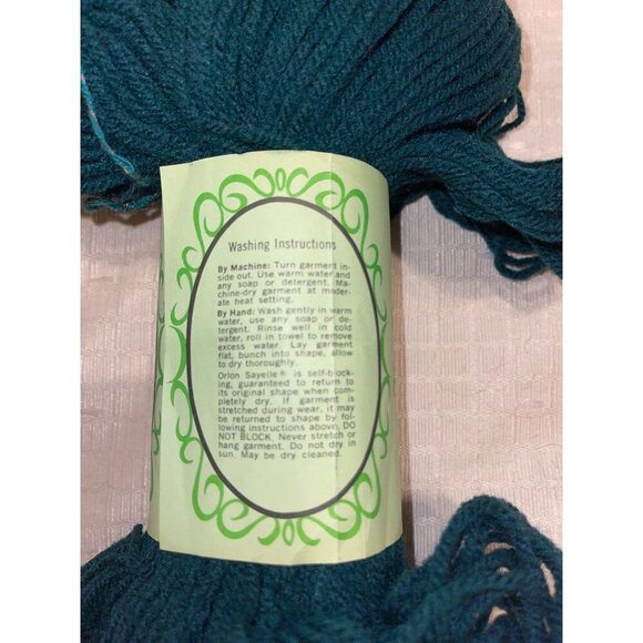 1 Skein Discontinued Vintage Dexter's Orlon Sayelle Worsted Wt. Sport Yarn - Picture 4 of 5